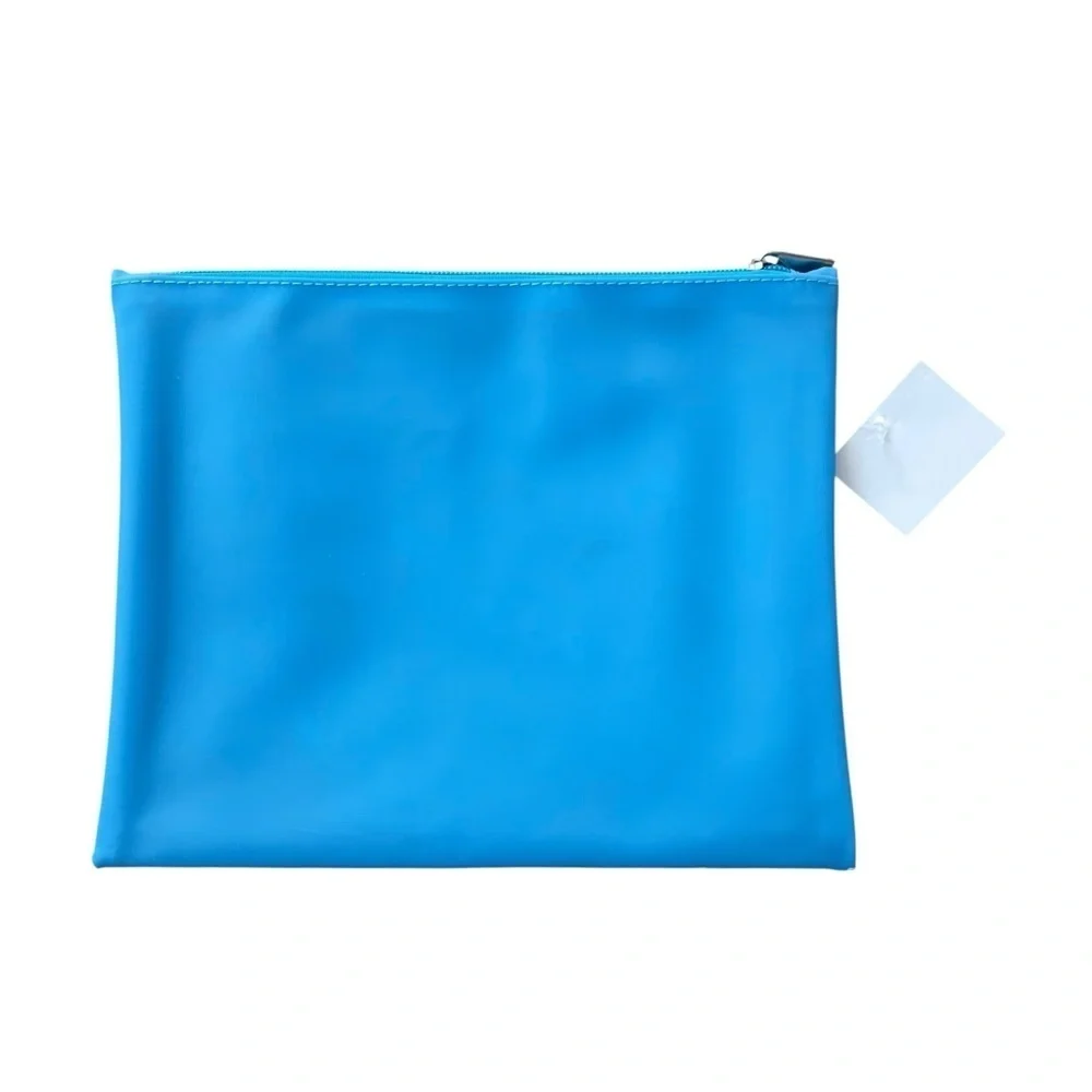 Ulta X Neutrogena Swim Zip Cosmetic Pouch - Blue 10x8.5”
